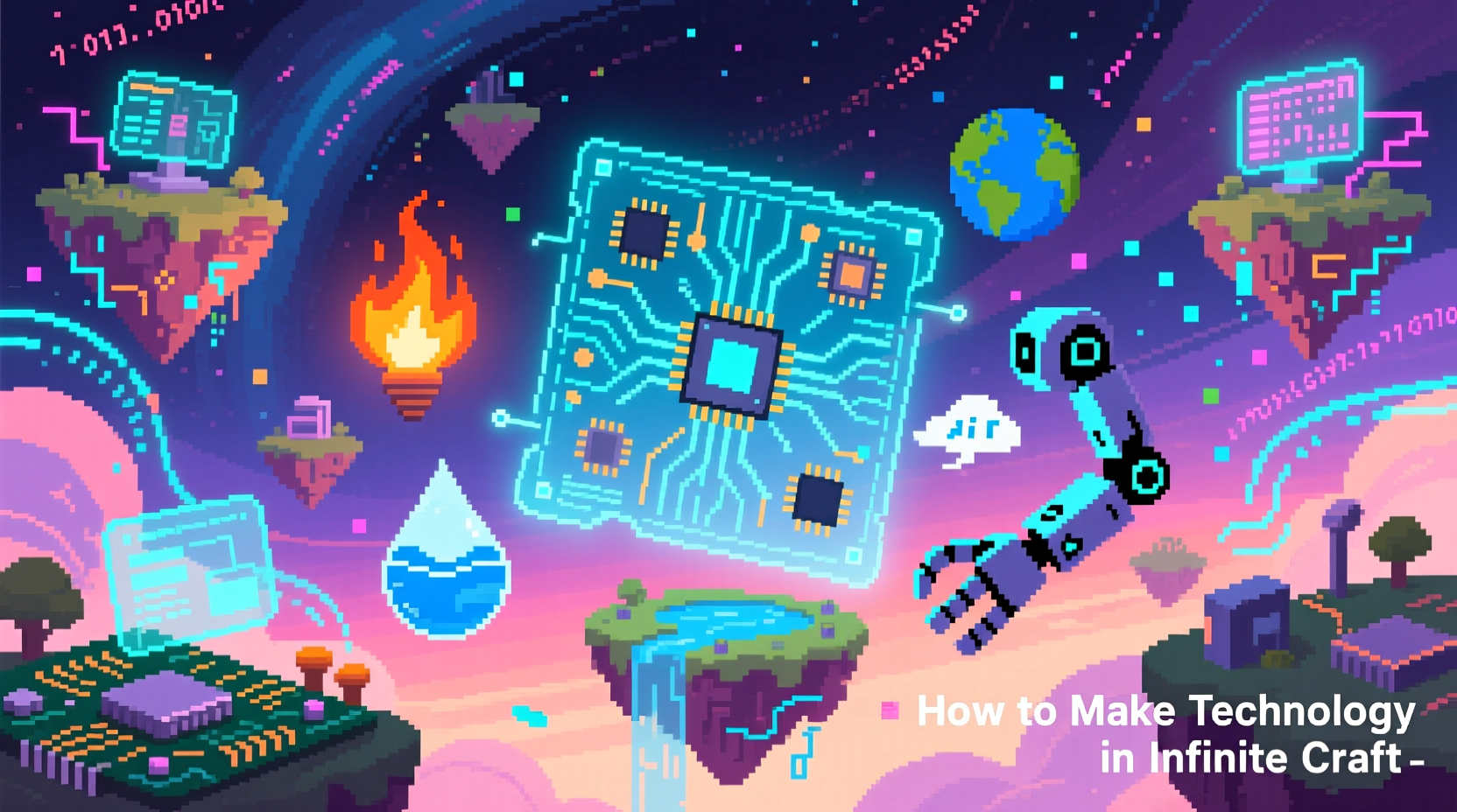how to make technology in infinite craft