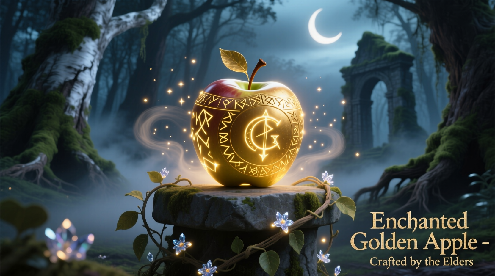 how to craft enchanted golden apple