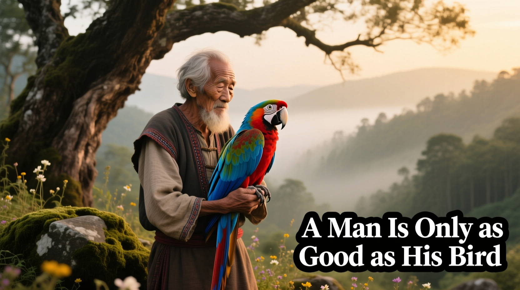 a man is only as good as his bird