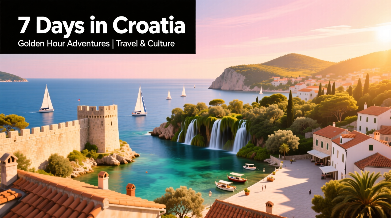 7-Day Croatia Itinerary: Budget Travel Guide for 2024