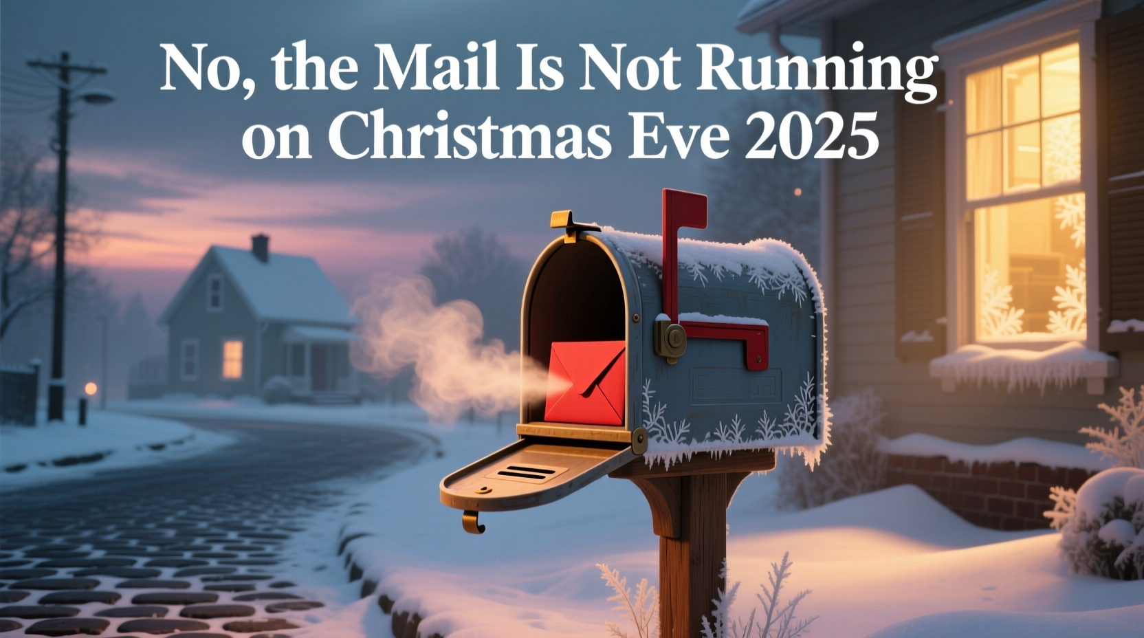 is the mail running on christmas eve
