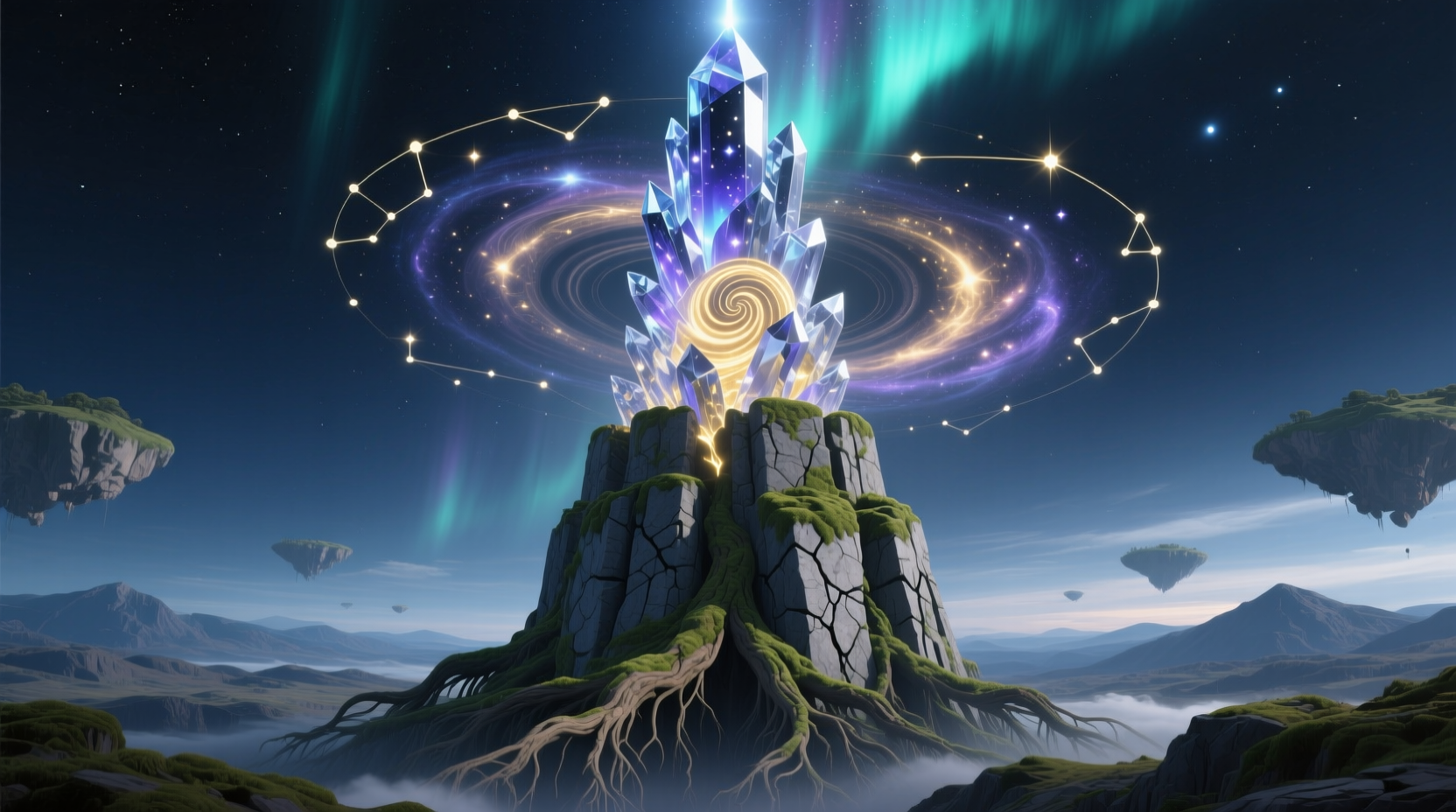 Earth and Sky combined to create Tower element