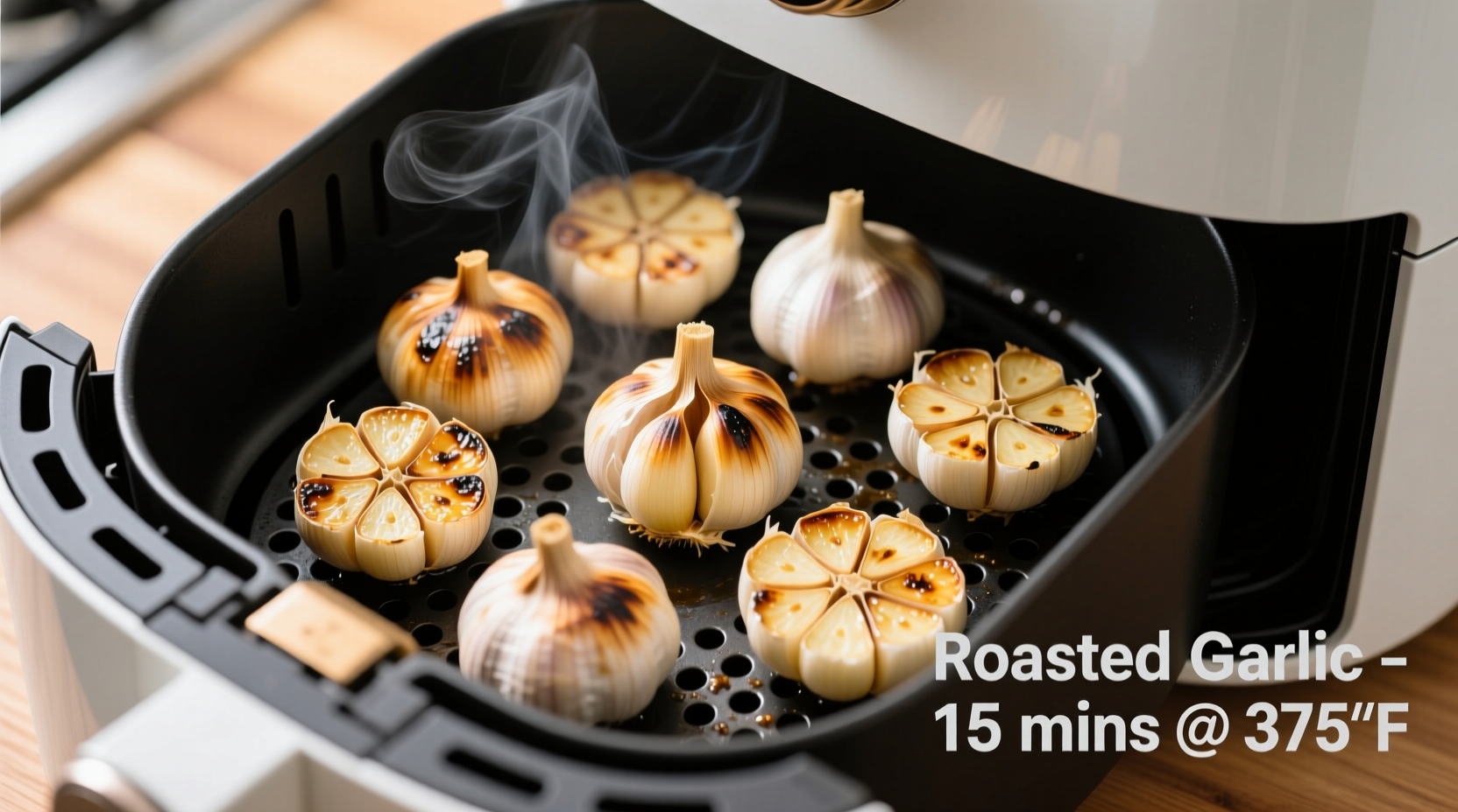 roasting garlic air fryer