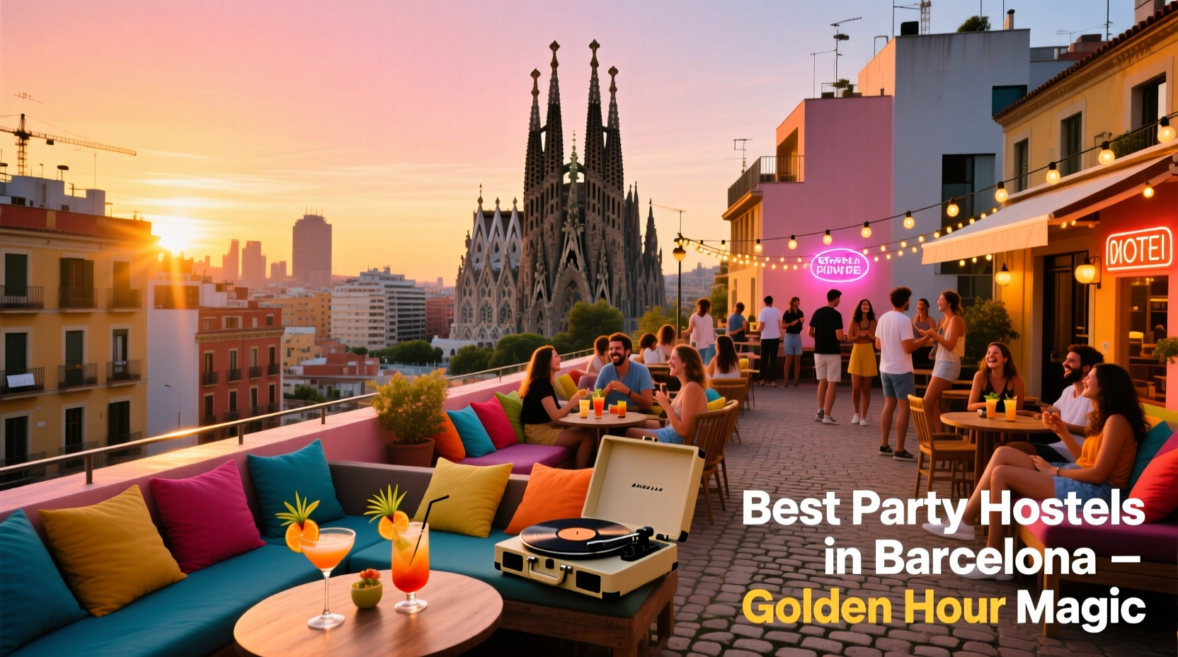 Best Party Hostels in Barcelona Spain: Budget Traveler’s Guide