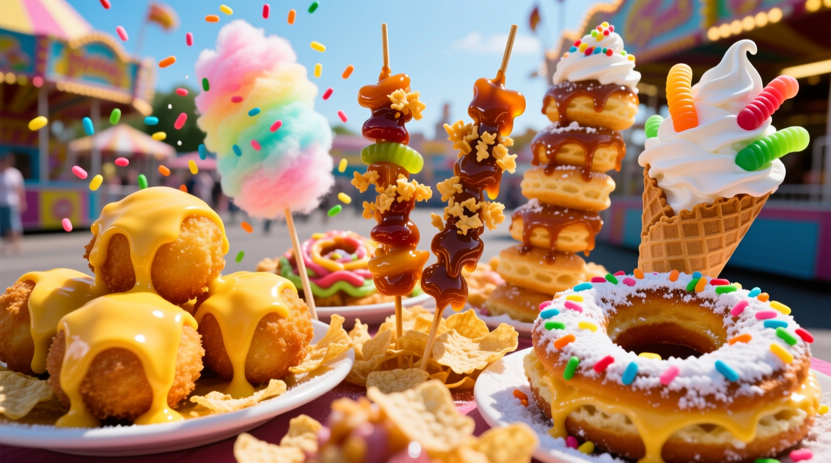 9 Fairground Foods So Disgusting They’re Delicious: A Budget Traveler’s Guide