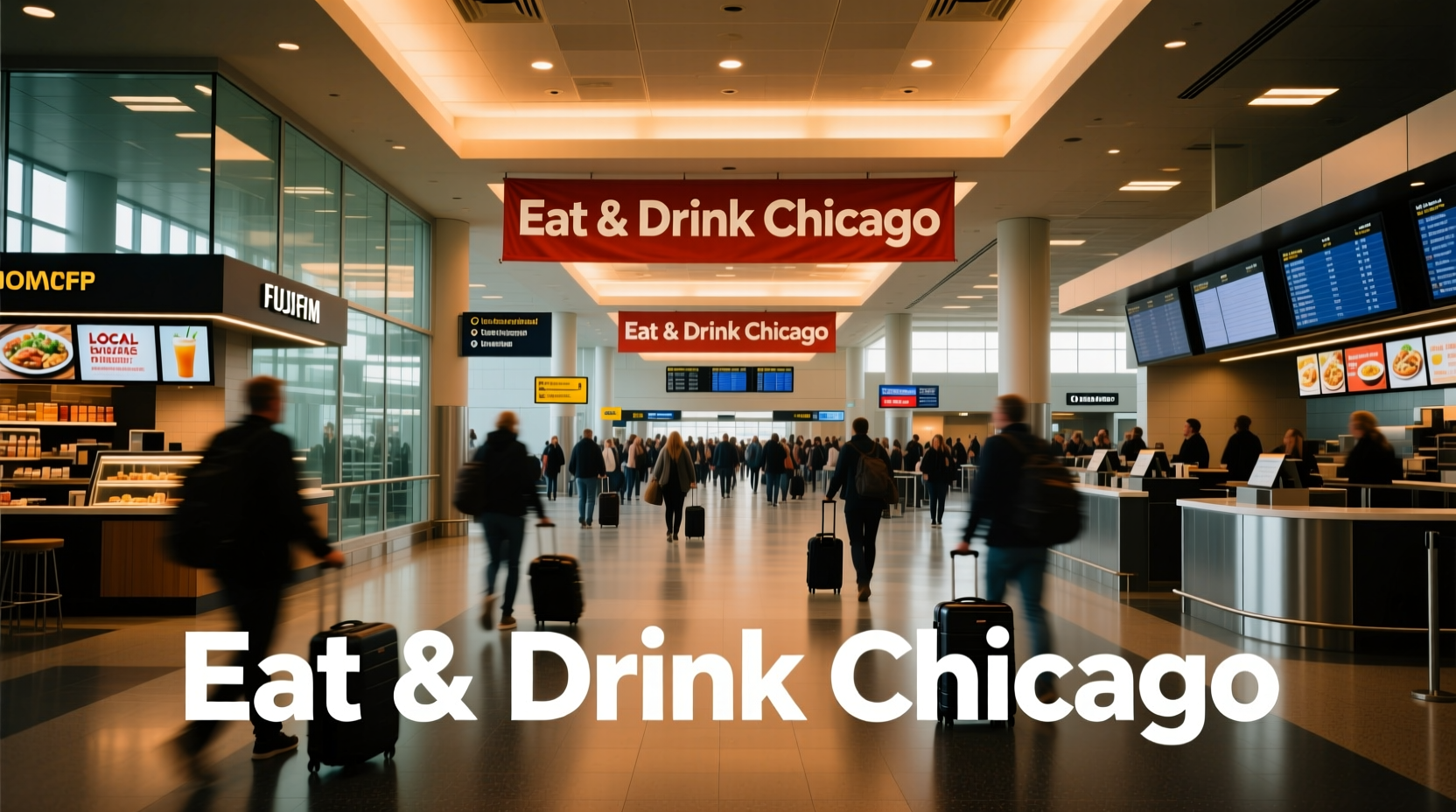 How to Eat & Drink at Chicago O'Hare International Airport: Transport Guide