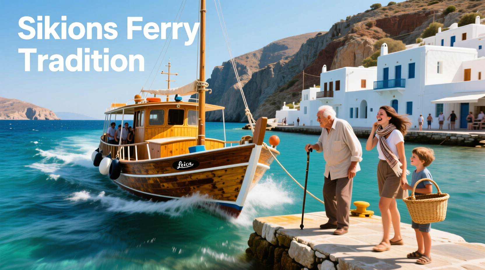 Sikinos Ferry Tradition Transport Guide: How to Travel by Ferry in the Cyclades