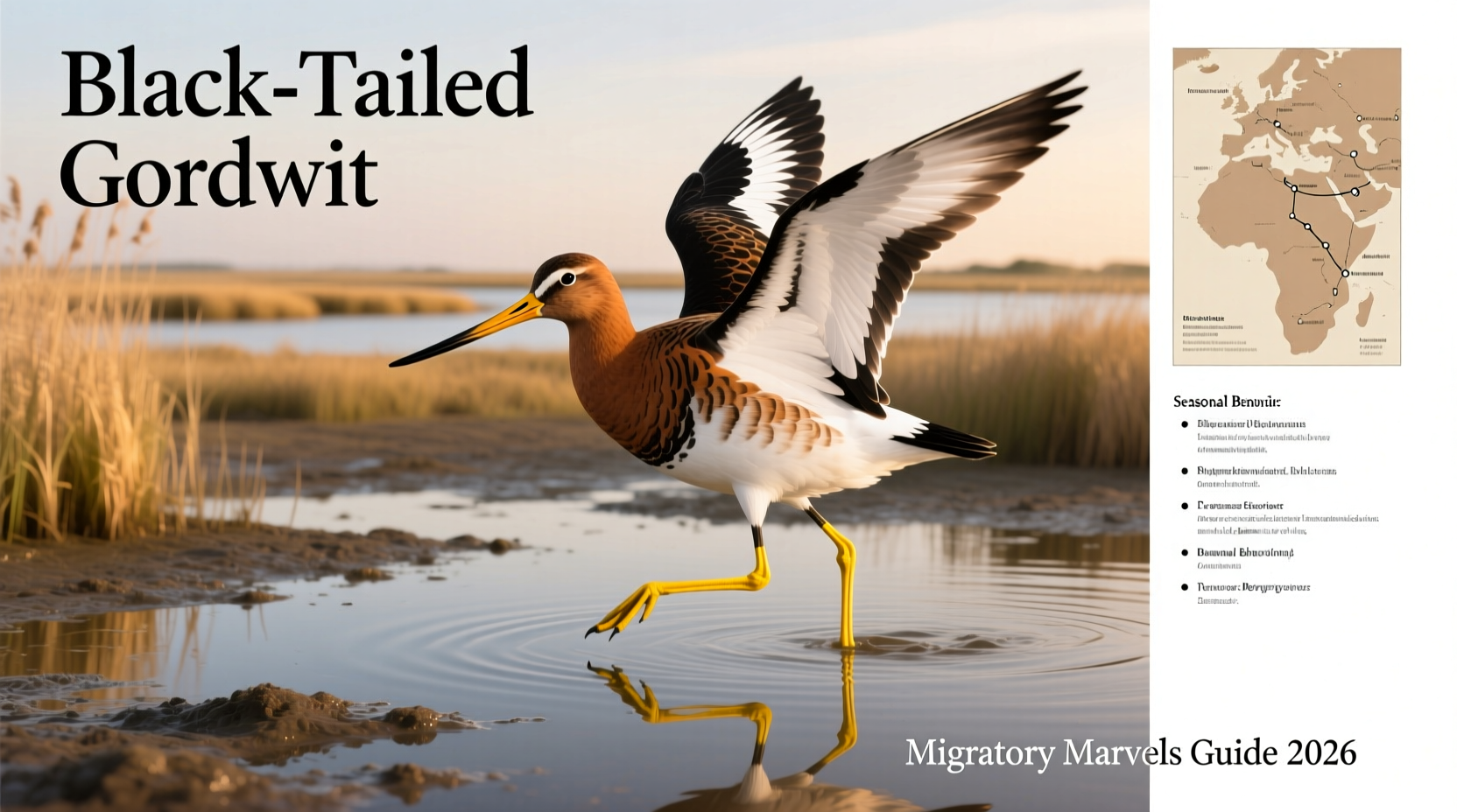 Black-tailed Godwit: Migratory Marvels Guide (2026)