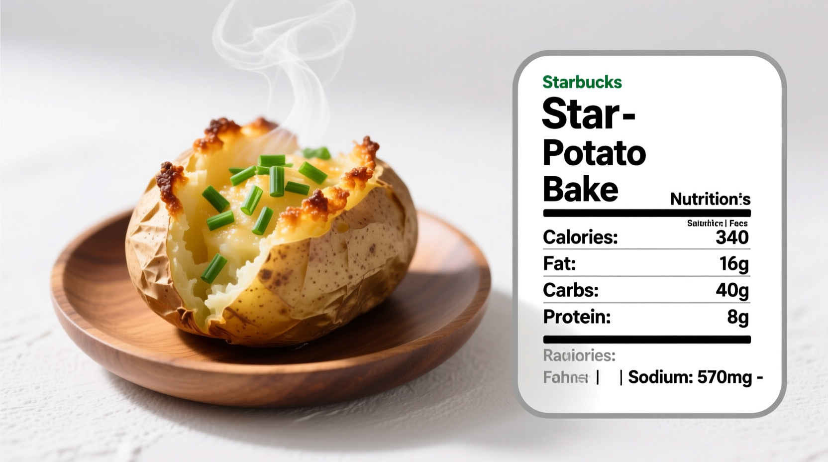 Starbucks Potato Chive Bake Nutrition Facts Revealed