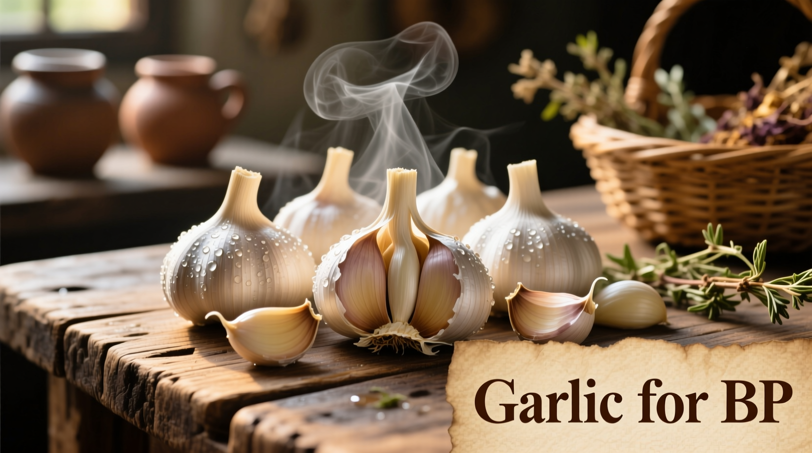 Garlic for Blood Pressure: Evidence-Based Benefits and Limits