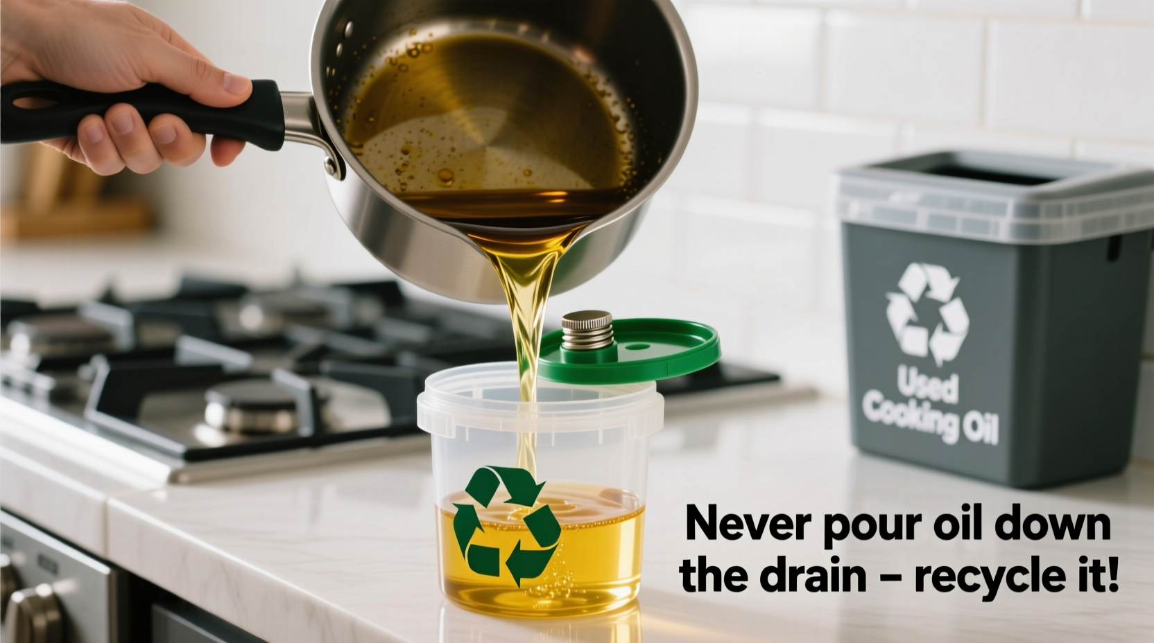How to Dispose of Cooking Oil: Safe & Eco-Friendly Methods