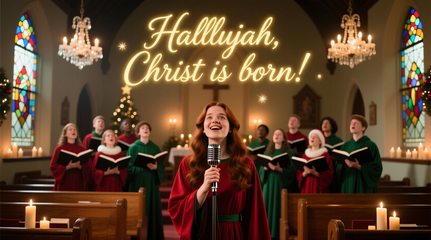 a hallelujah christmas song lyrics cloverton