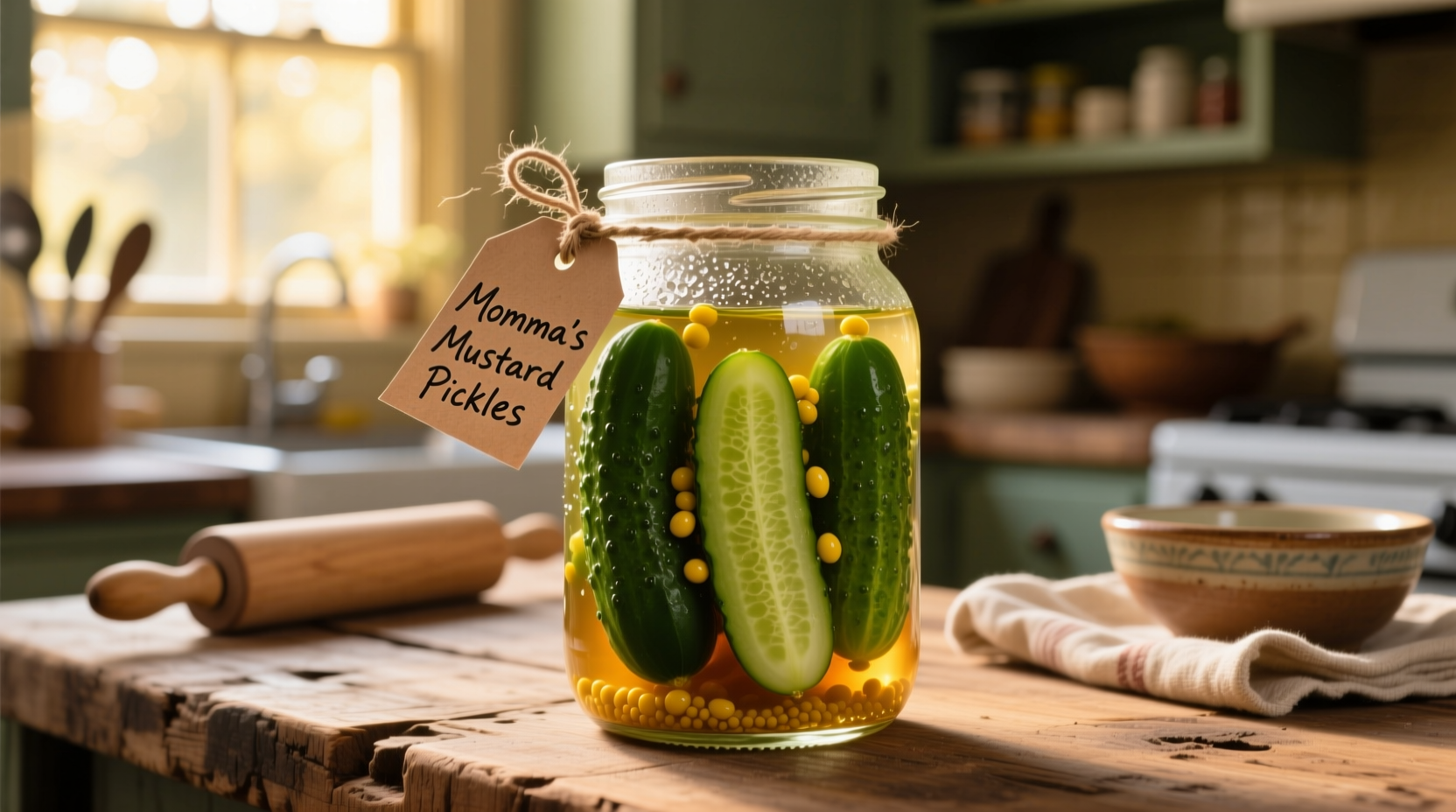 momma s mustard pickles