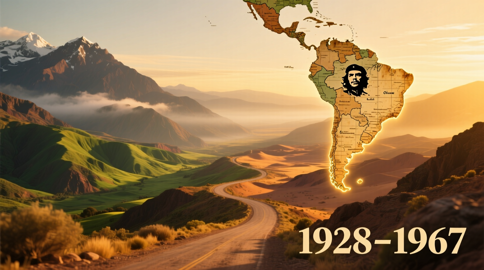 Che Guevara's Birthday: South America Travel Map Guide
