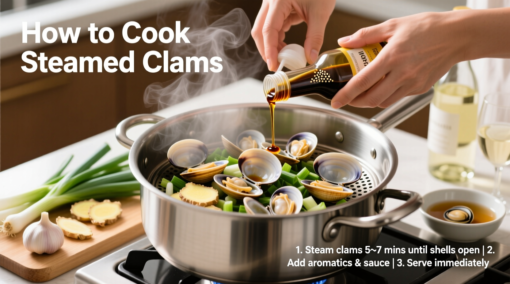Perfect Steamed Clams: Quick 20-Minute Recipe Guide