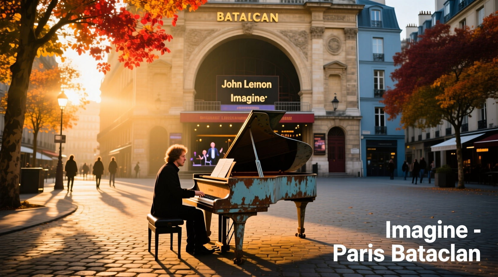 Unknown Pianist Performs John Lennon's Imagine at Paris Bataclan: Budget Travel Guide