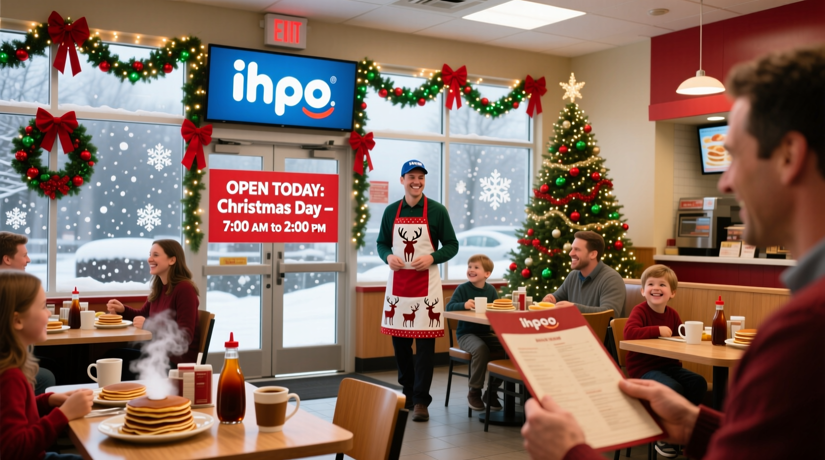 is ihop open on christmas day