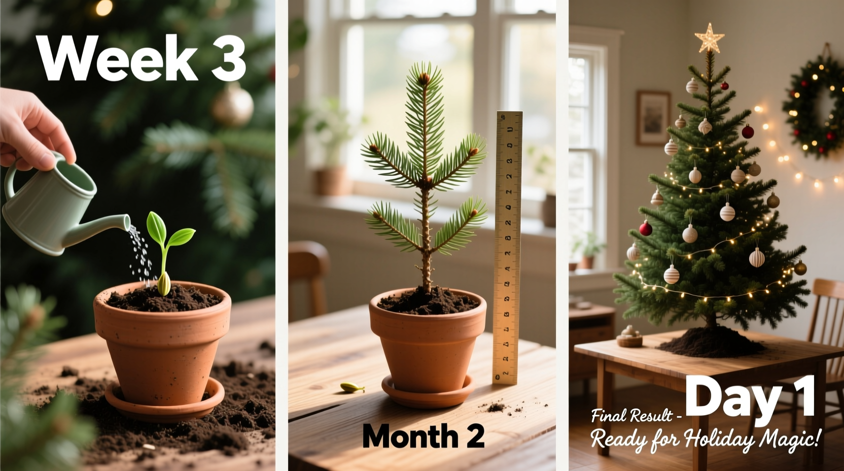 how do you grow a christmas tree