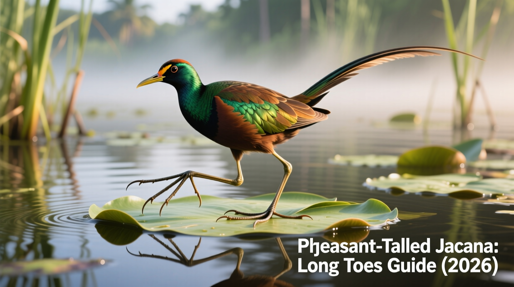 Pheasant Tailed Jacana: Long Toes Guide (2026)