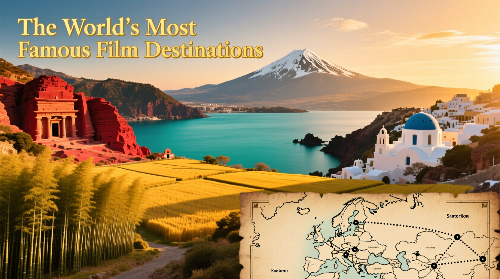 Map of Most Popular Film in Every Country: Budget Travel Guide