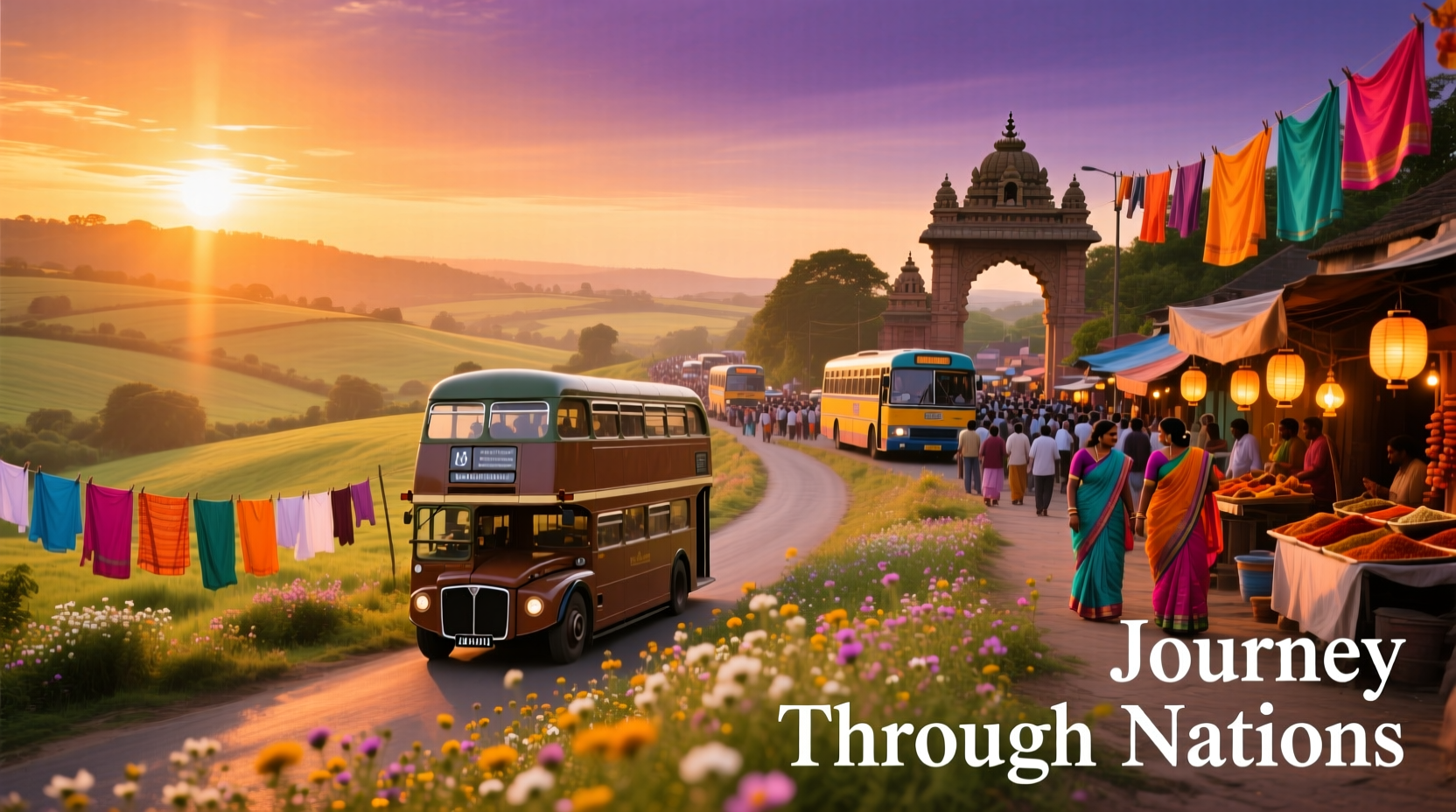 How to Visit Countries on a Bus Route from UK to India: Practical Guide