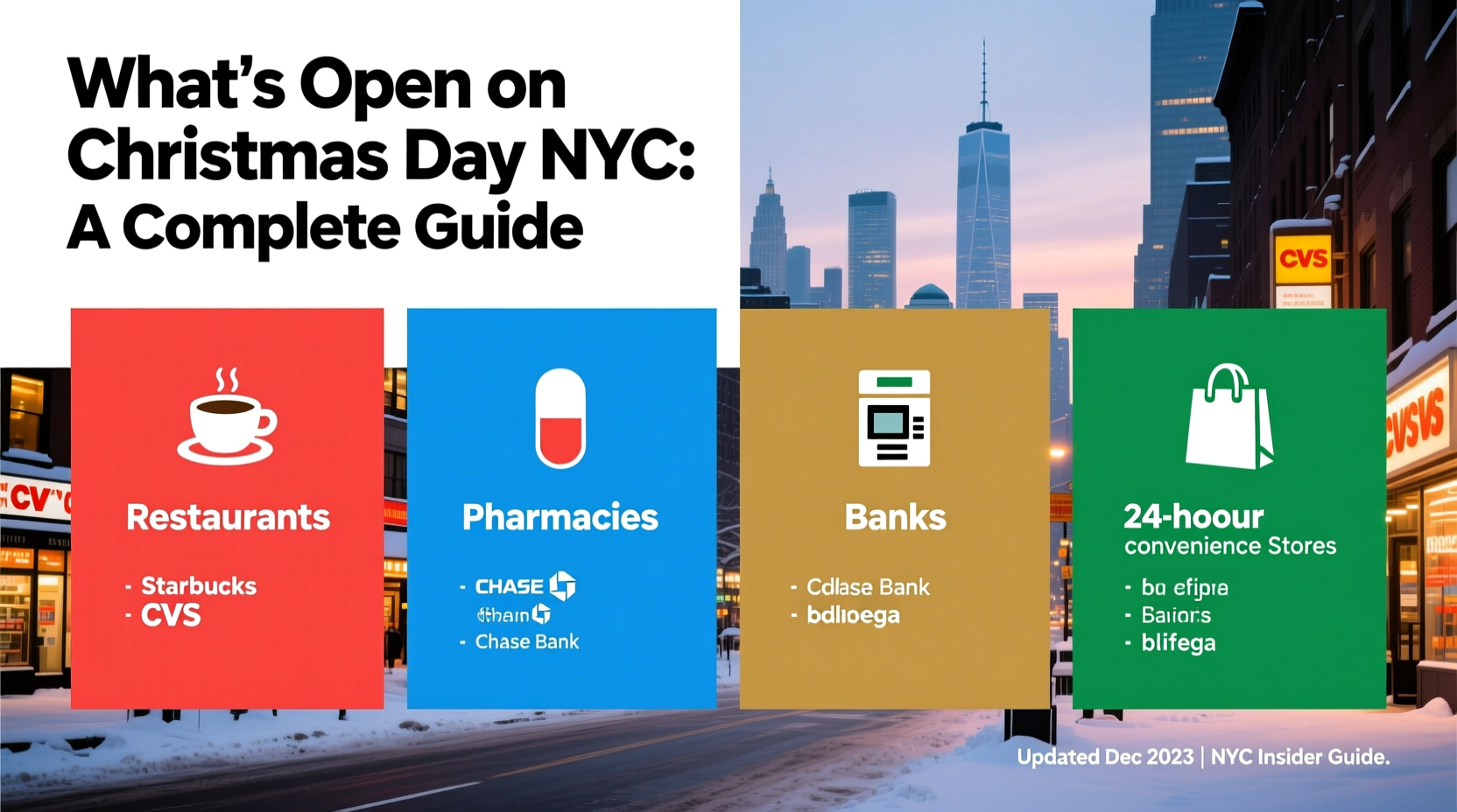 whats open on christmas day nyc