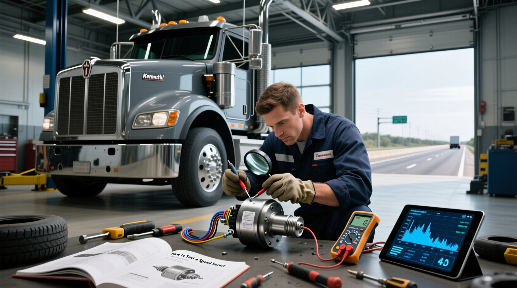 How to choose kenworth speed sensor,How to test if a speed sensor is faulty?