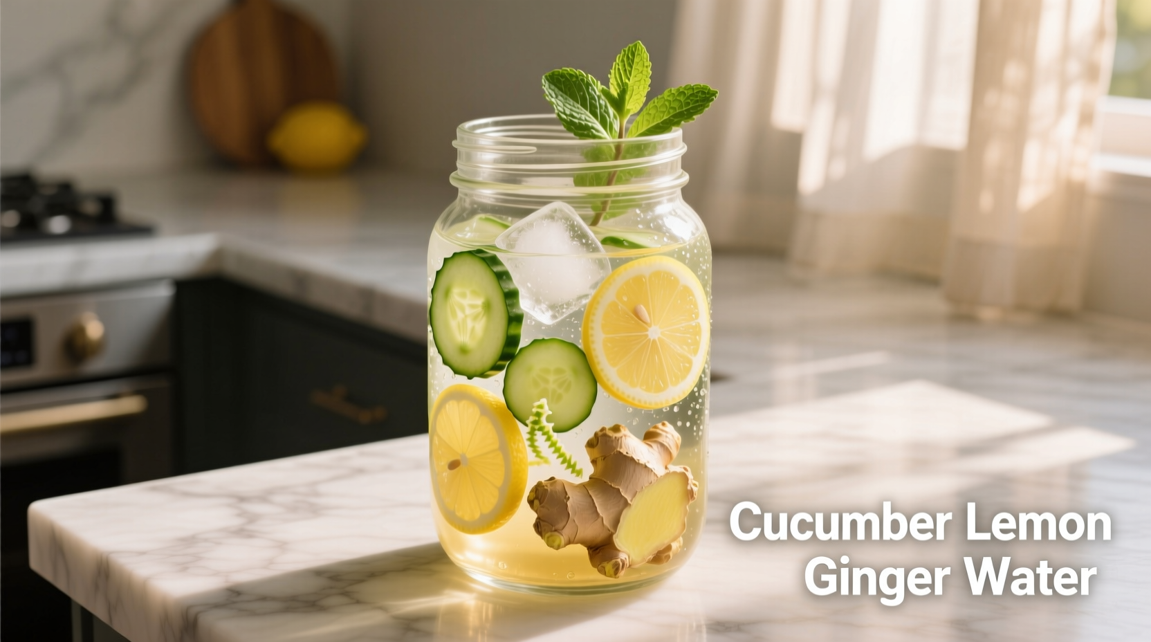 Cucumber Lemon Ginger Water: Benefits & Science-Backed Recipe