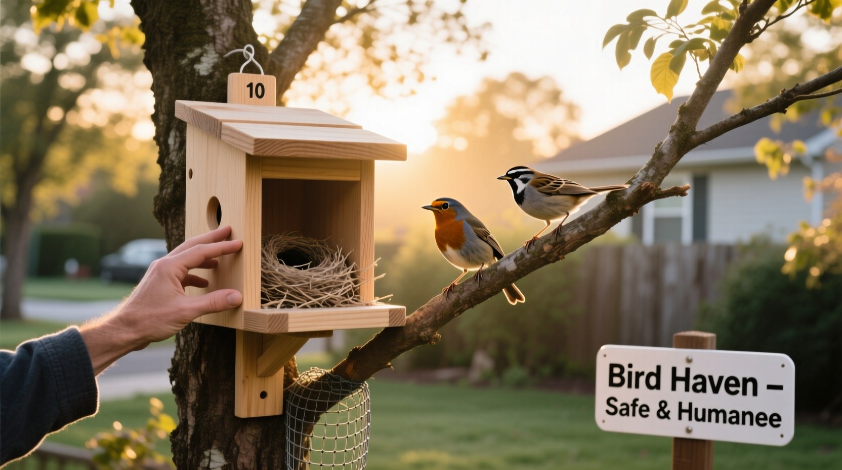 how to prevent bird nest building