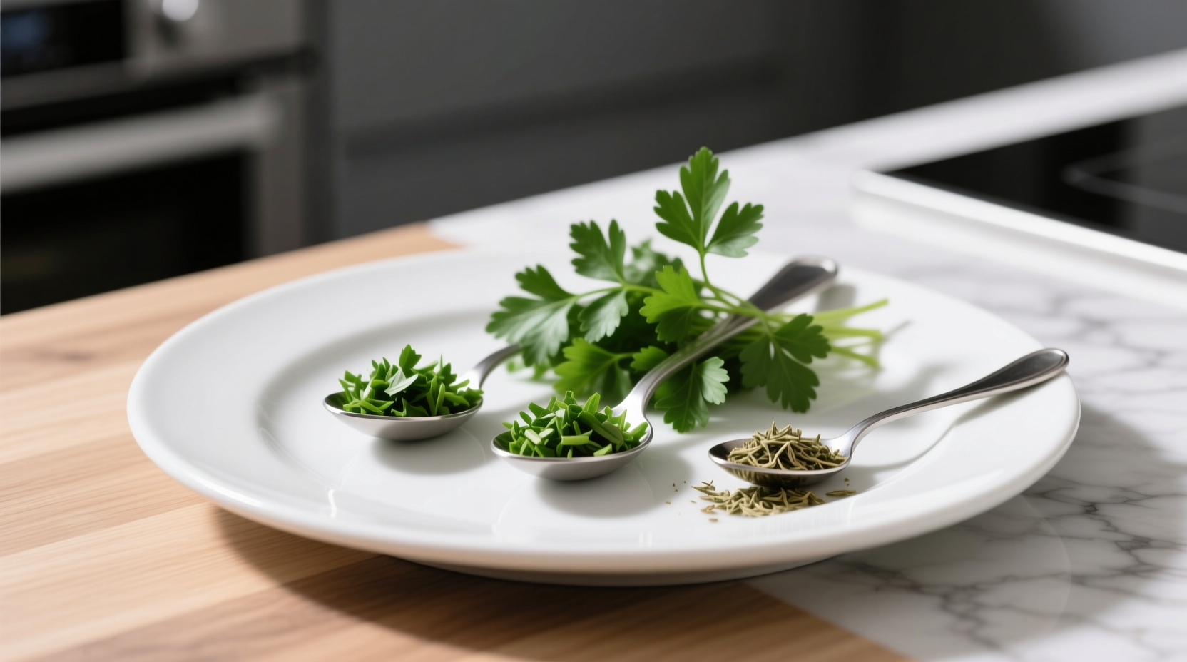 2 tbsp fresh parsley to dried the only ratio you need