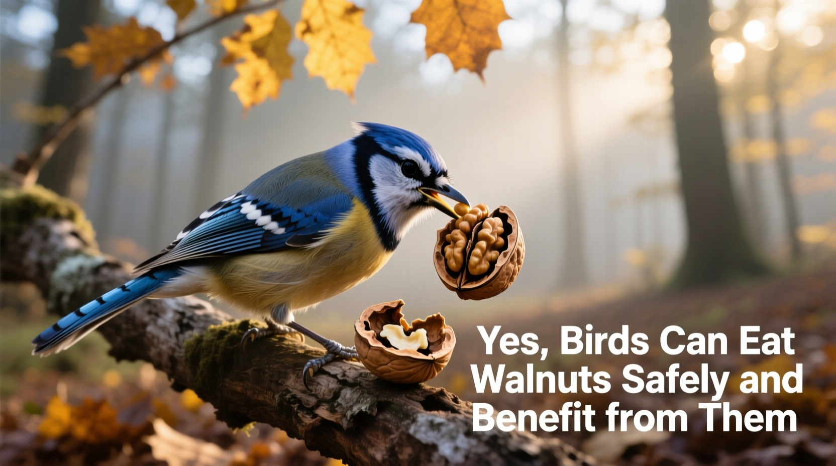 do birds eat walnuts