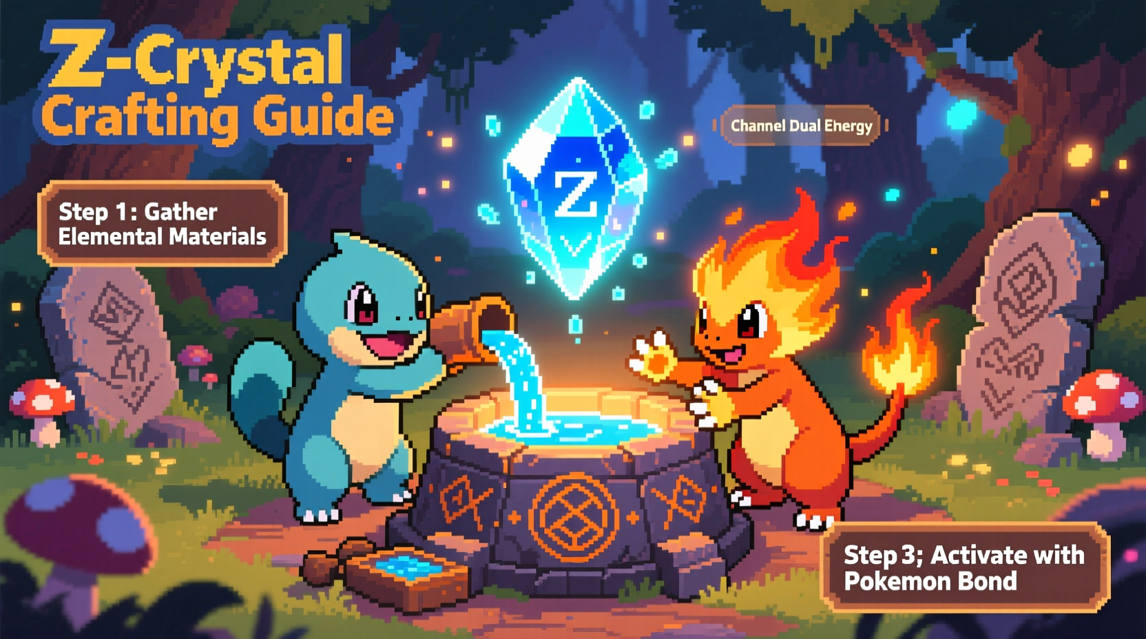 cobblemon how to craft z crystals