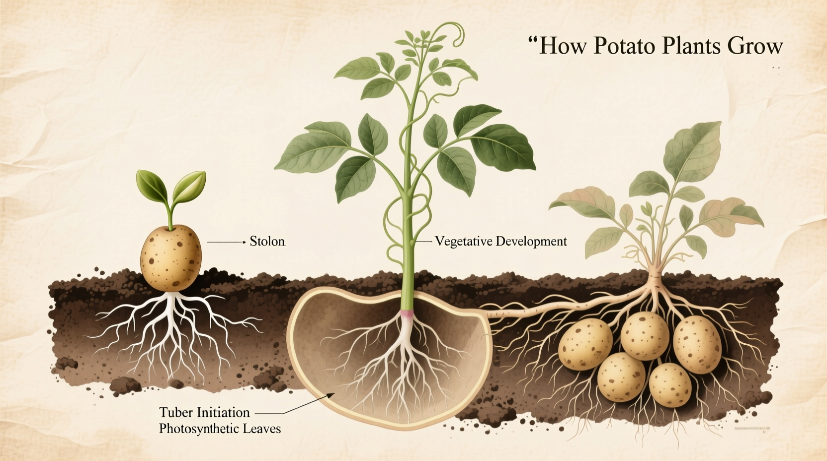 How Potato Plants Grow: Complete Growth Cycle Explained