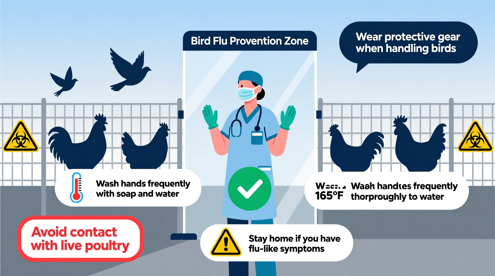 how to protect from bird flu