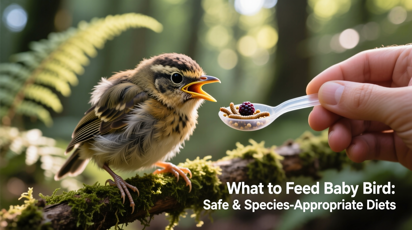 what to feed baby bird