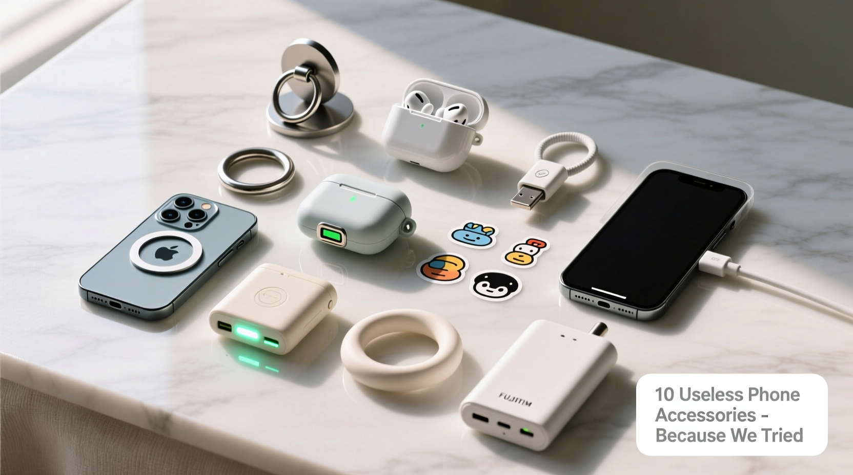 10 Useless Mobile Phone Accessories: What Travelers Should Skip