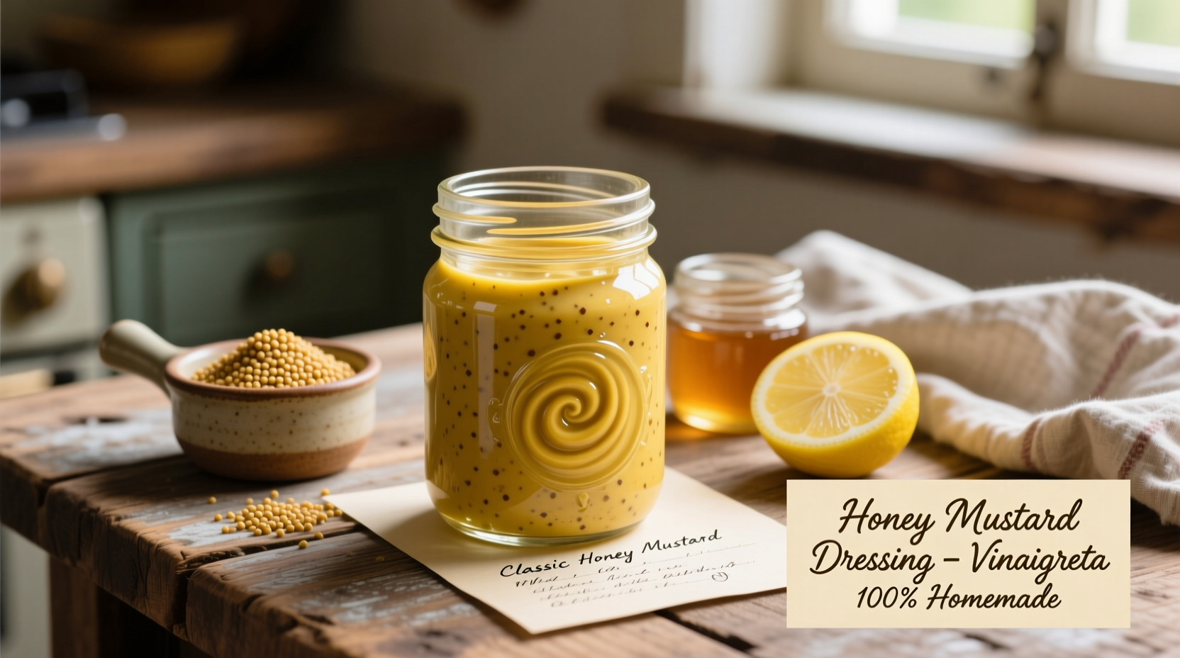 5 Perfect Honey Mustard Dressing Recipes (Ready in 10 Minutes)