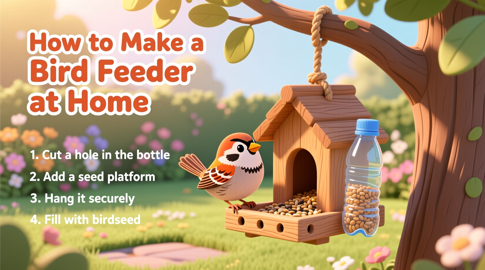 how can i make a bird feeder