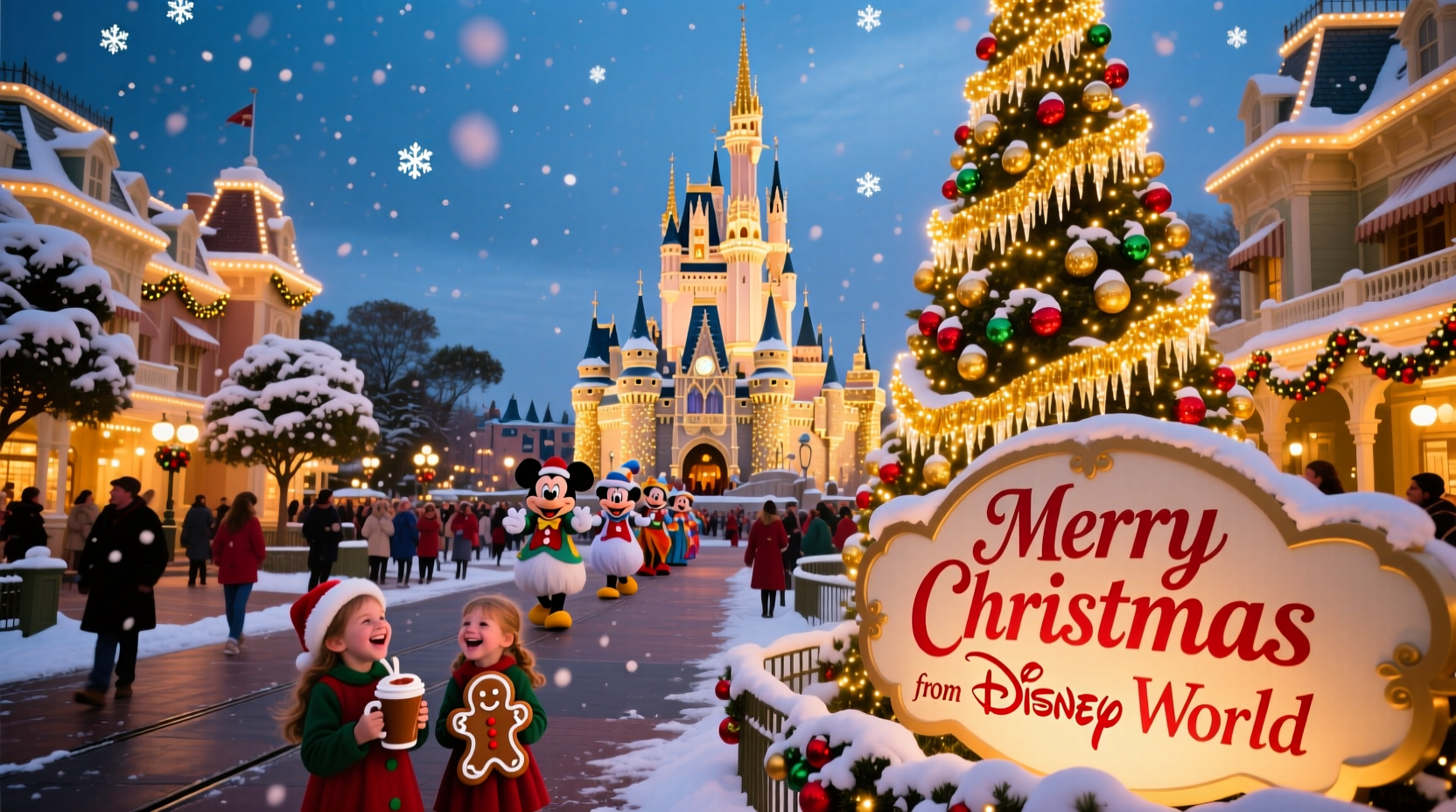 is disney world open on christmas day 2024
