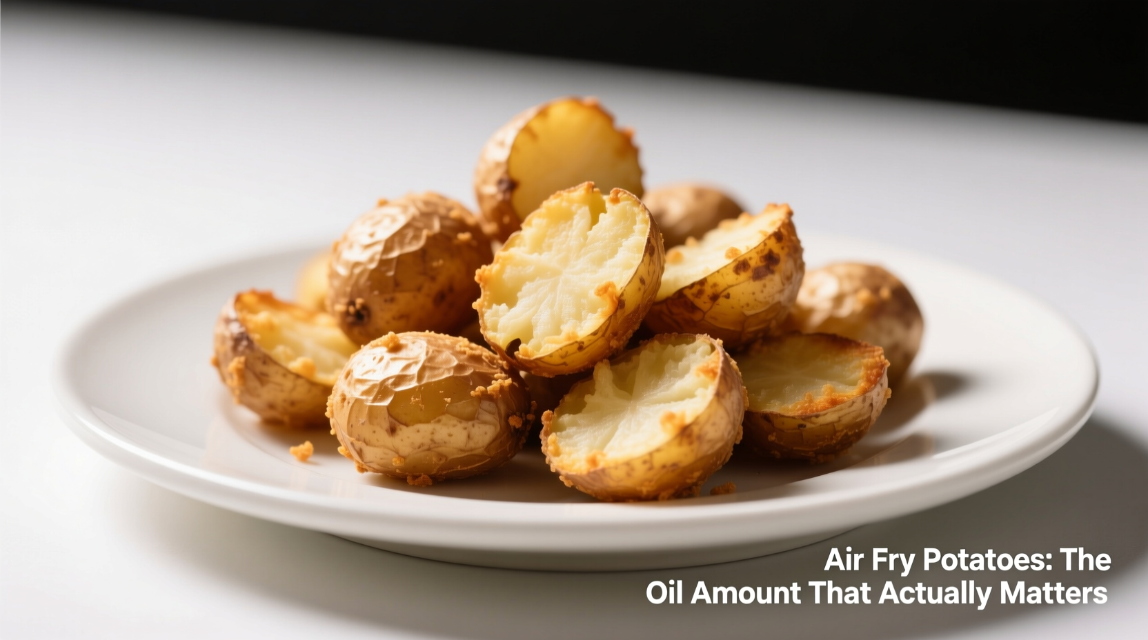 air fry potatoes the oil amount that actually matters