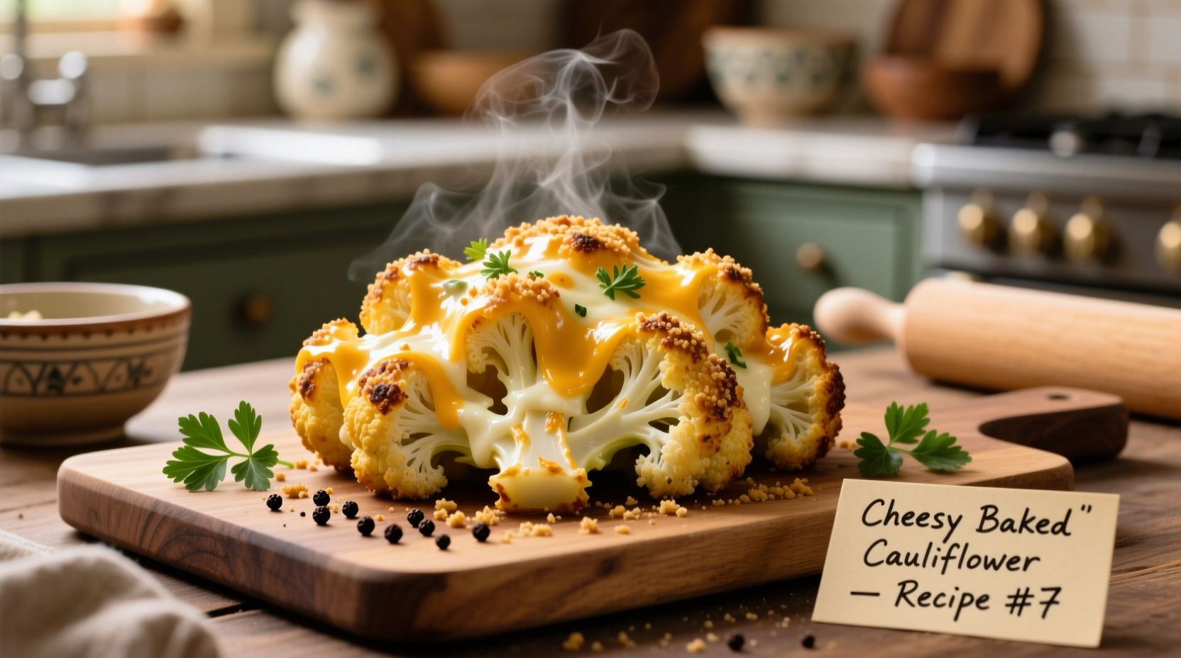 cauliflower with cheese recipes