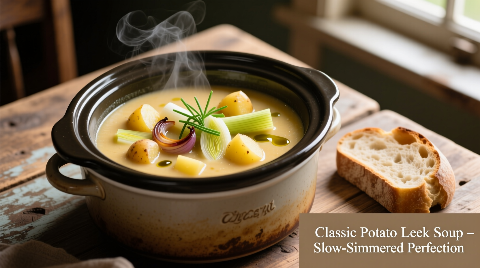 Perfect Potato Leek Crockpot Soup Recipe Guide