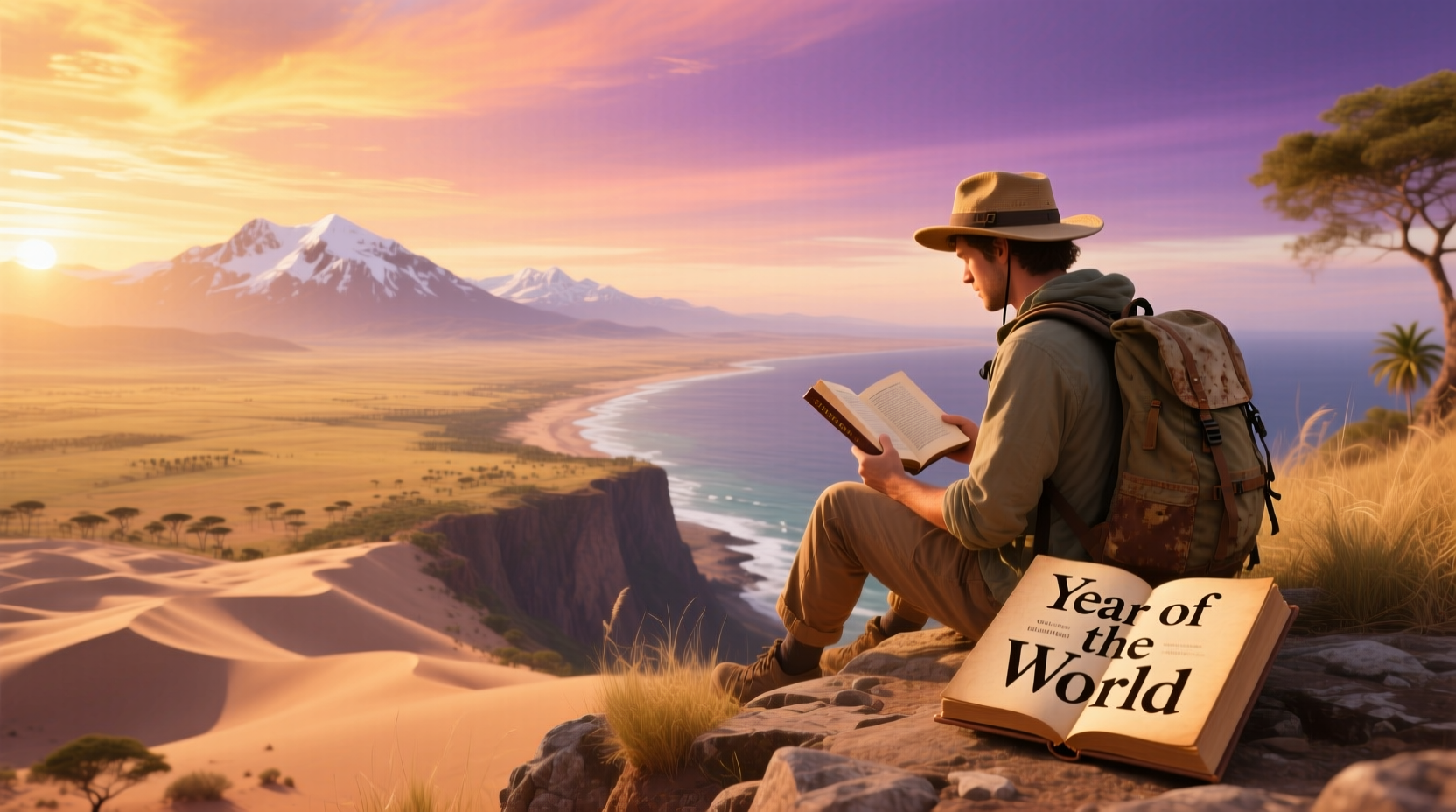 Year-Reading-Book-Every-Country-World: Budget Travel Guide