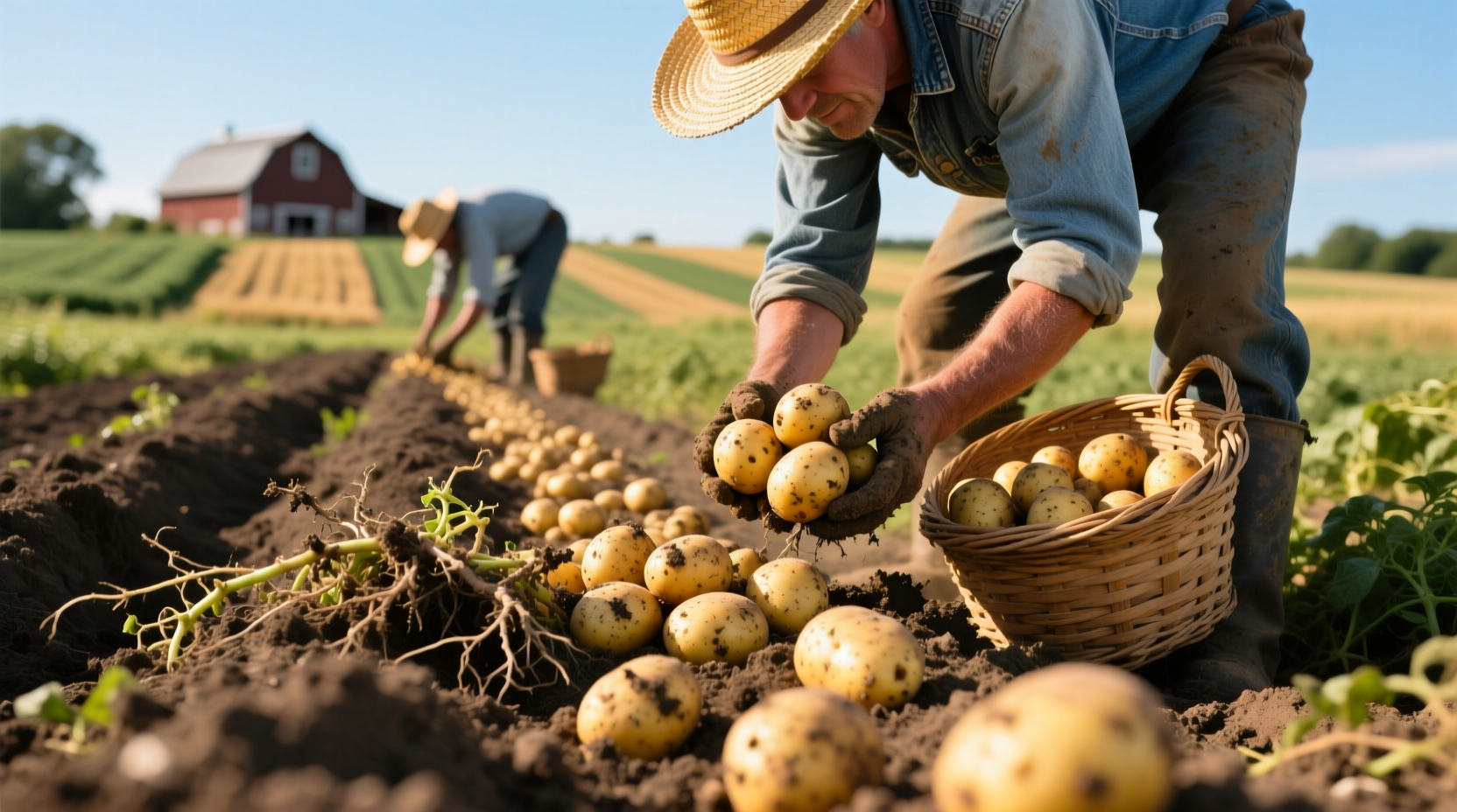 Potato Harvesting Guide Timing Tools Storage Tips