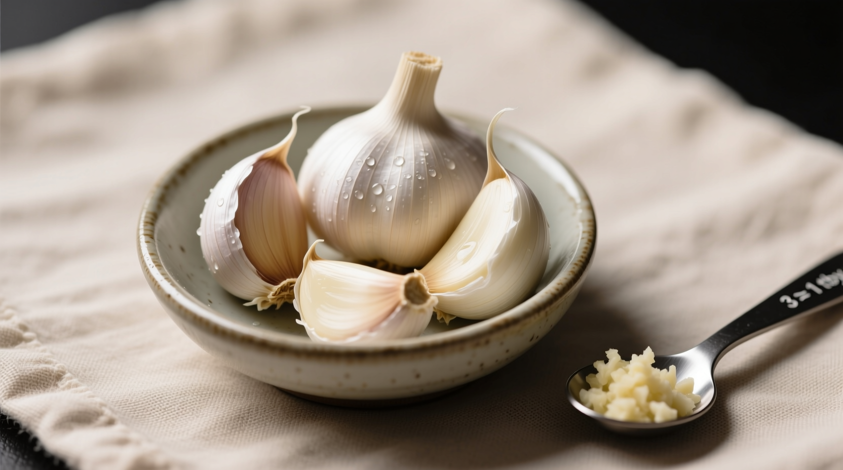 3 cloves garlic to tbsp when to measure and when to guess