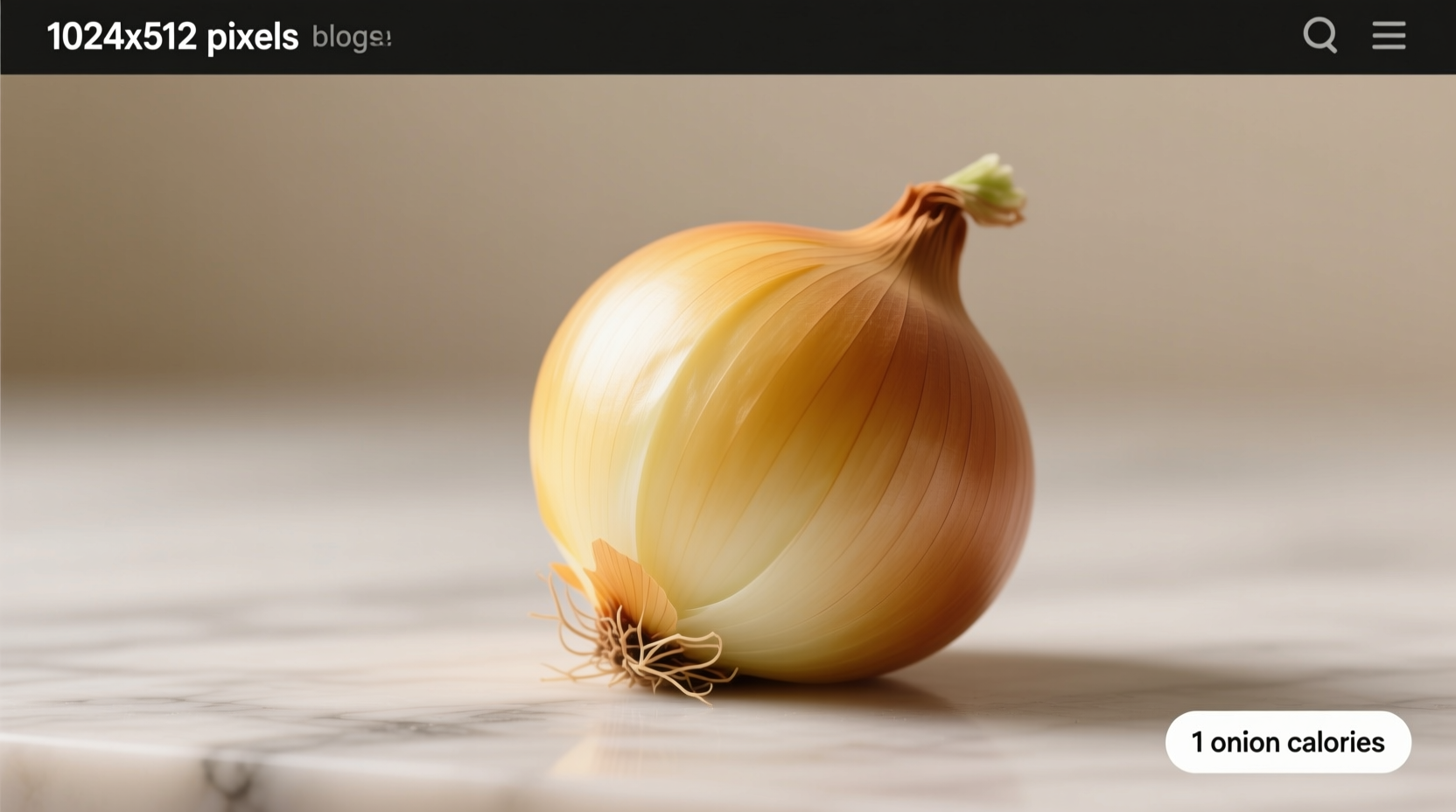 one onion calories when precision counts when to skip math