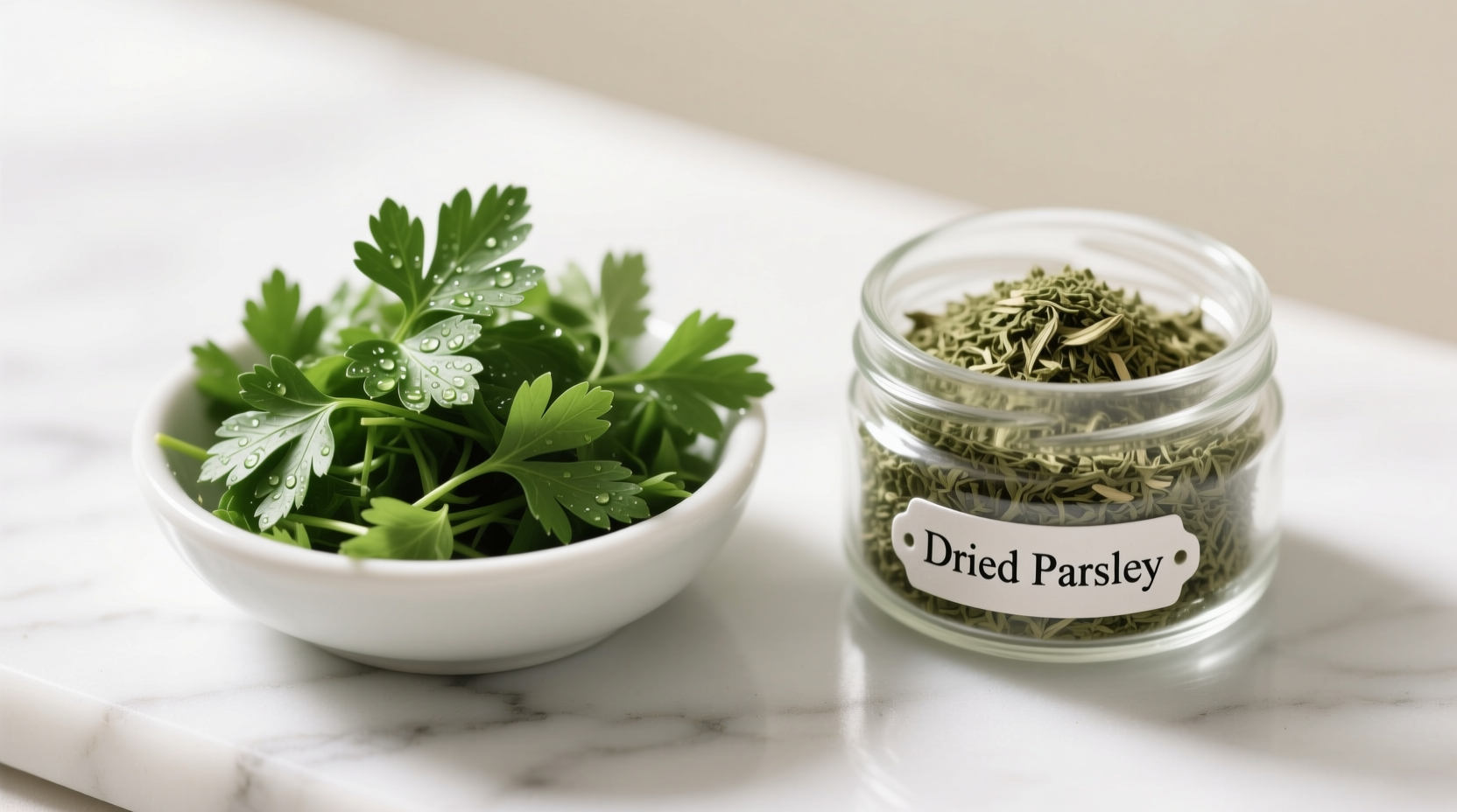 fresh to dried parsley the only ratio you need