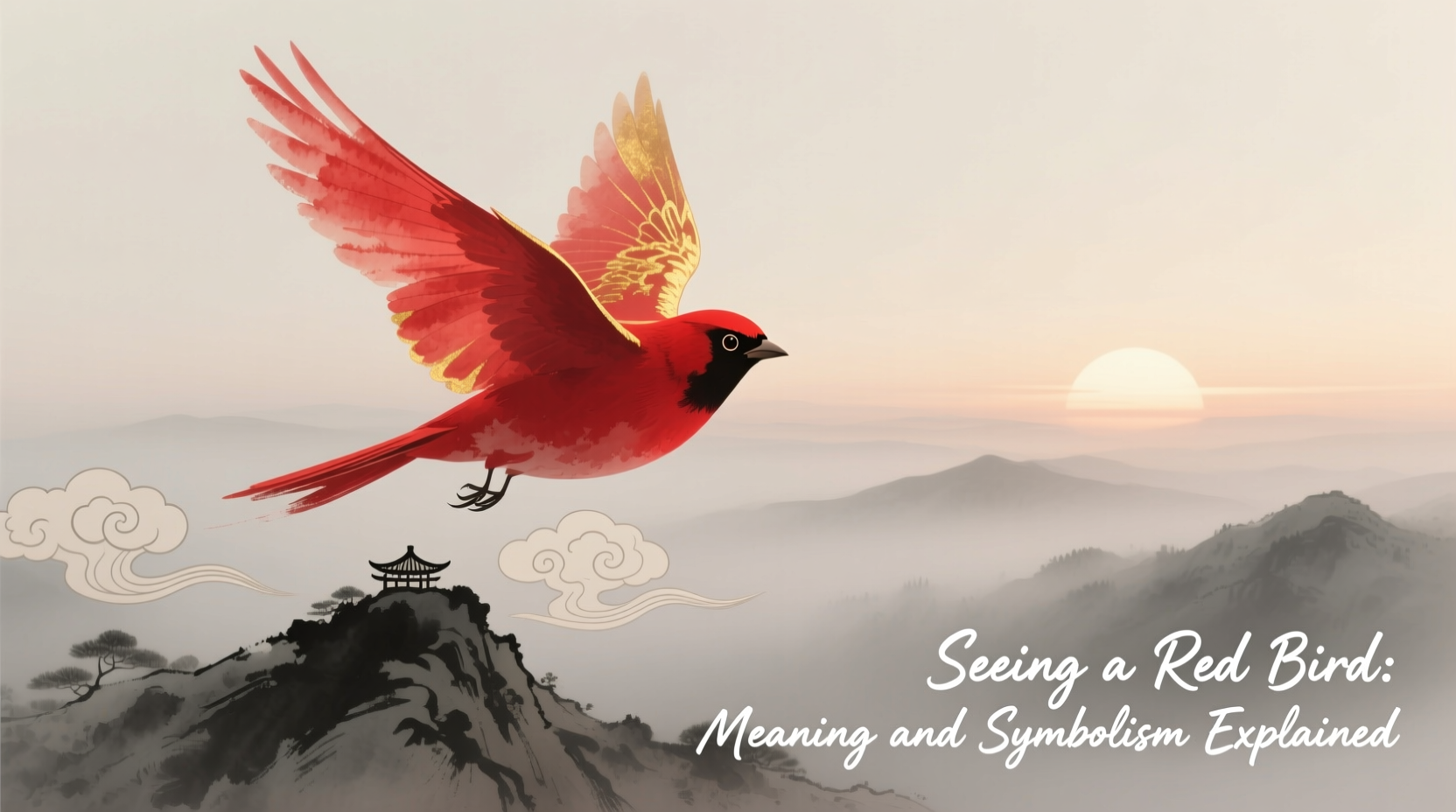 what does it mean when u see a red bird