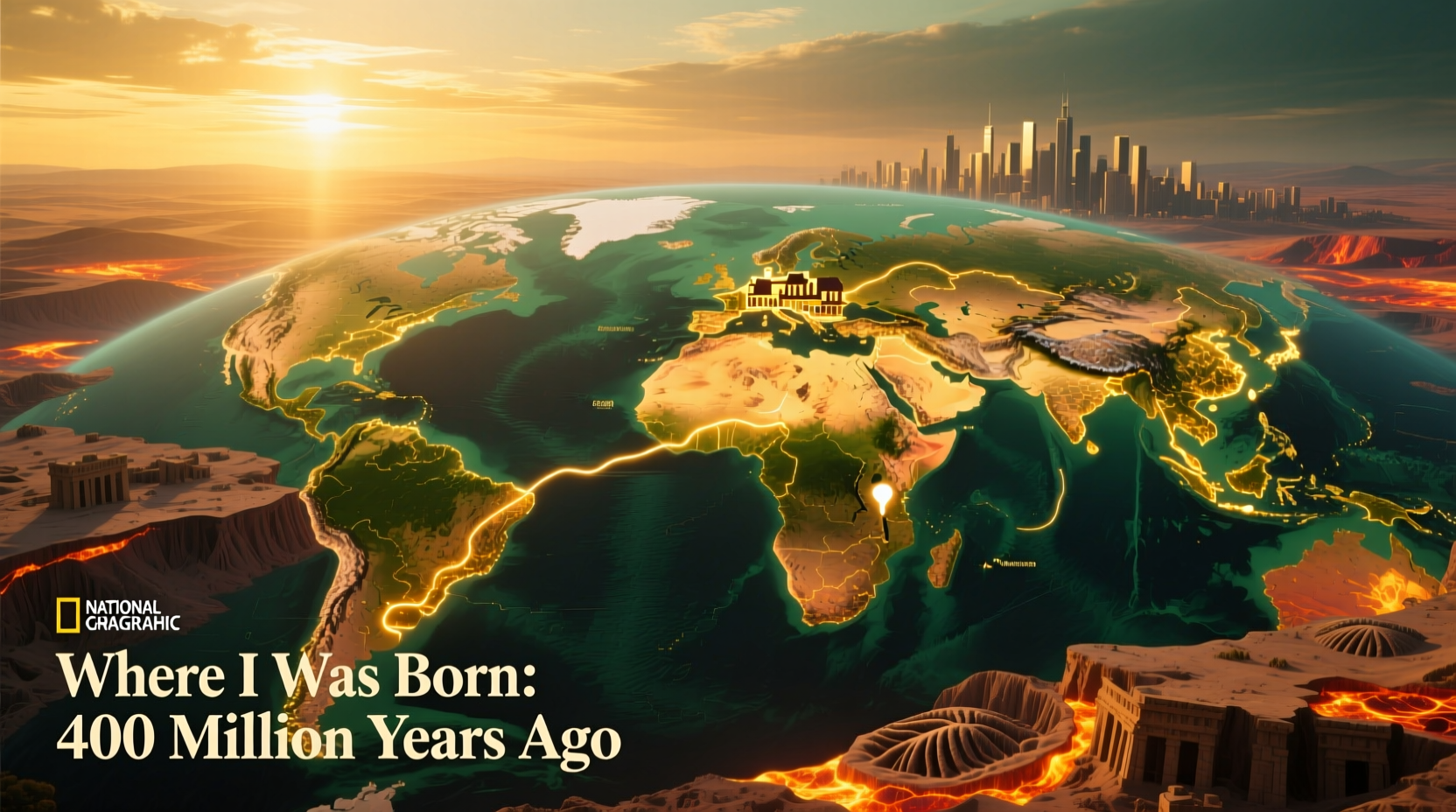 Interactive Map Earth: See Where Your Hometown Was Millions of Years Ago