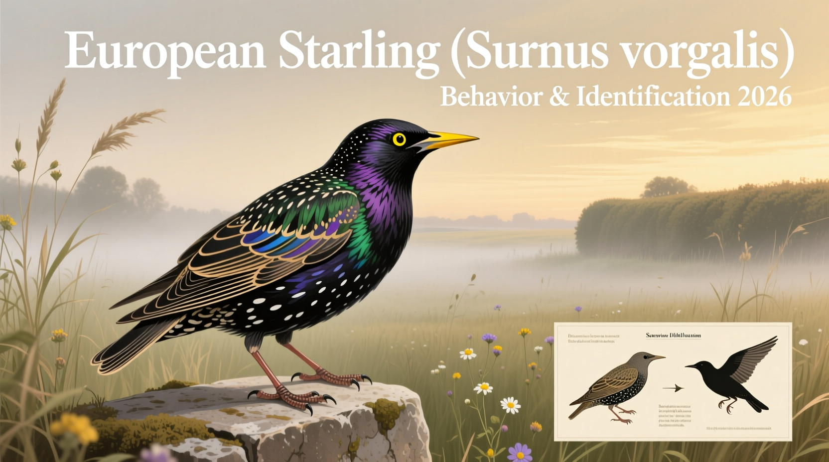 European Starling Guide: Behavior & Identification (2026)